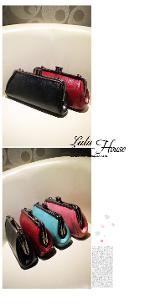 กระเป๋า Luluhouse รุ่นL95-03blublrep/red สวยสไตล์เกาหลีนำเข้าจากเจ้าของแบรนด์100% ค่ะ 